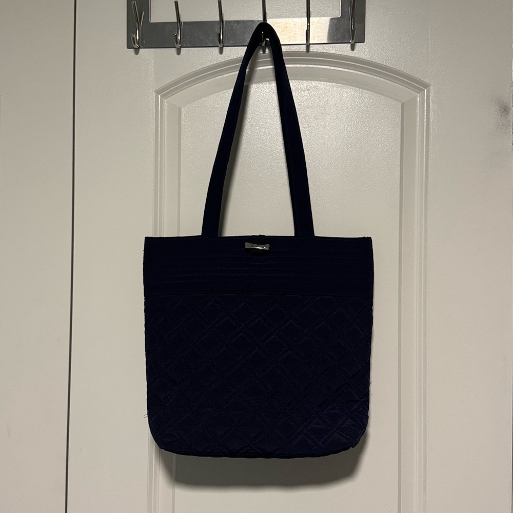 Vera Bradley Classic Navy Tote Bag